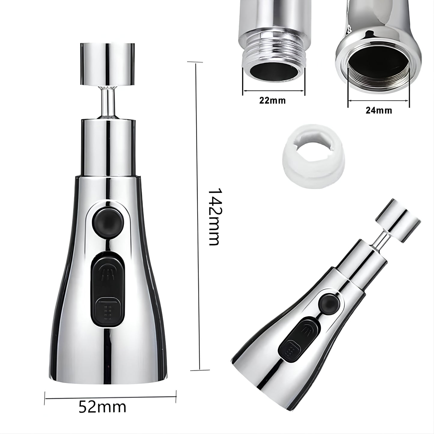 3 Modes Kitchen Sink Faucet