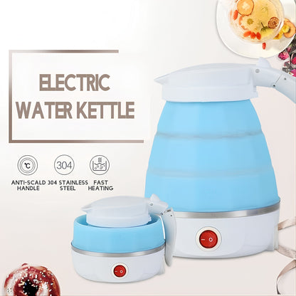 Electric Kettle - Silicone Foldable Electric Water Kettle ( 600 ml )